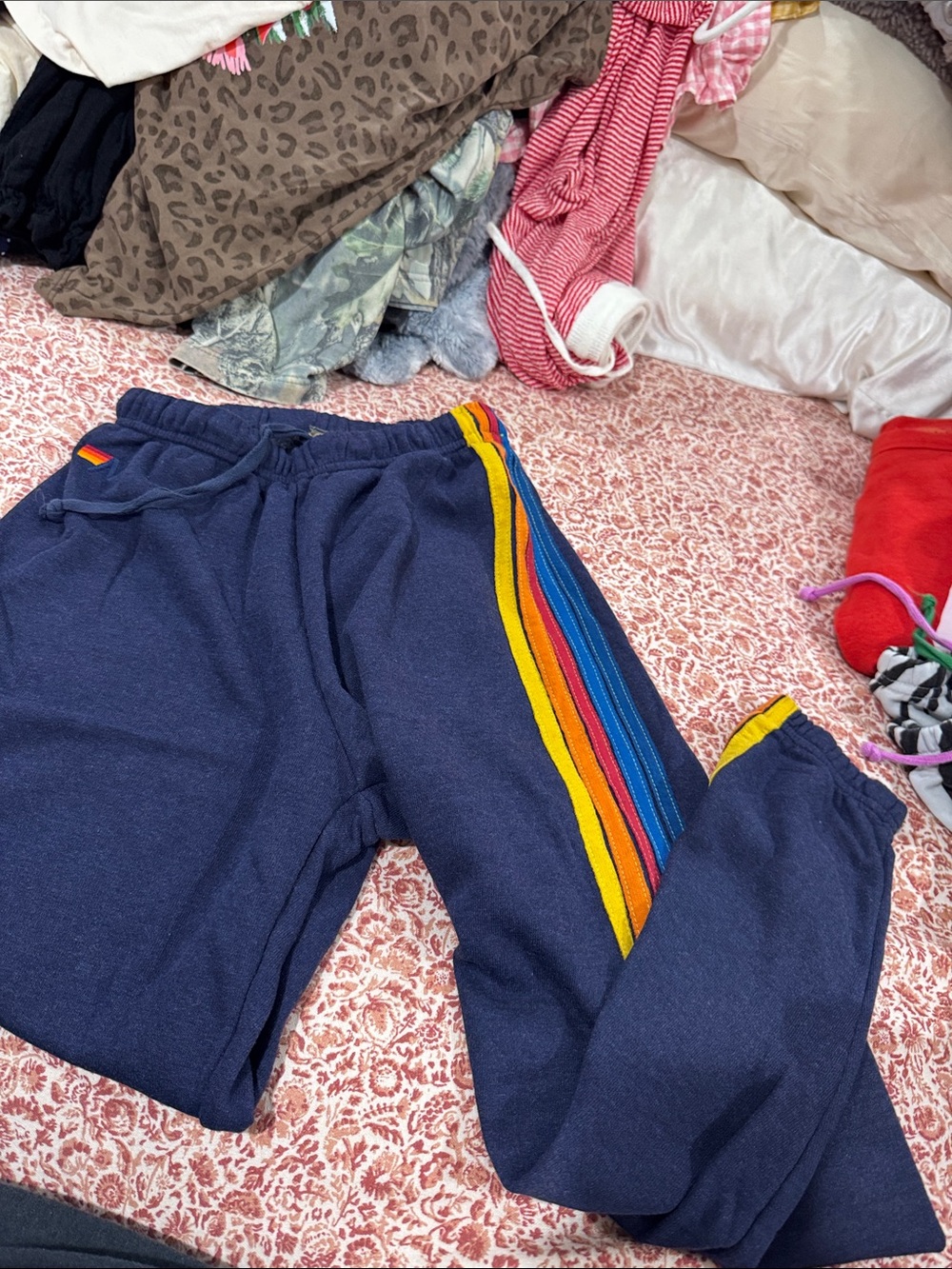 Aviator nation navy blue joggers